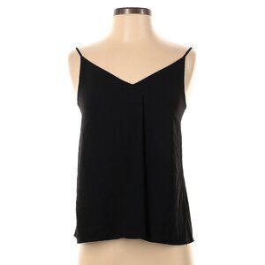 Uniqlo black strappy cami blouse